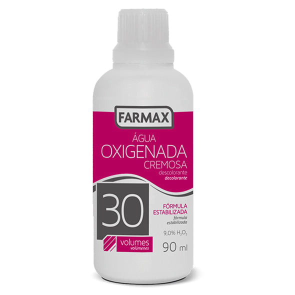 Farmax Agua Oxigenada Cremosa 30 Volumenes X 90Ml