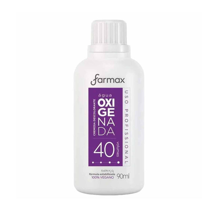 Agua Oxigenada Cremosa Farmax 40 Volumenes X 90Ml