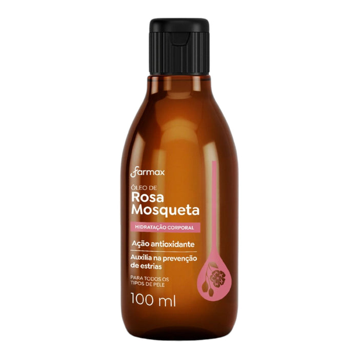 Aceite Capilar Y Corporal Rosa Mosqueta Farmax 100Ml