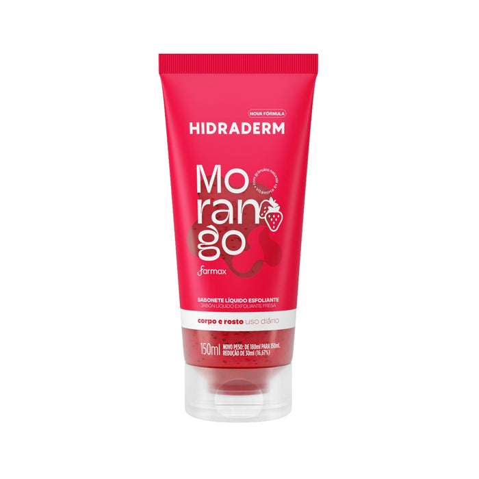 Jabón Líquido Farmax Hidraderm Morango X 150Ml