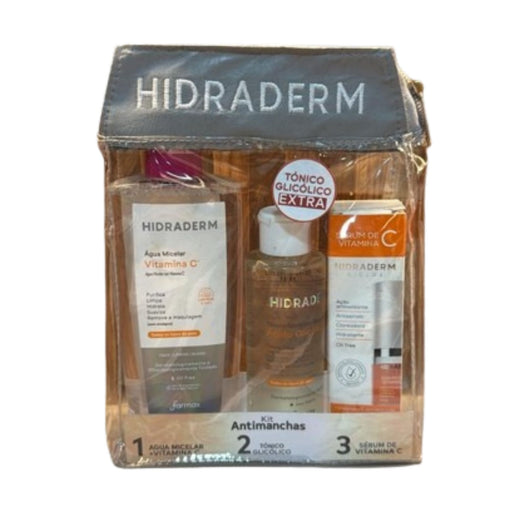 Pack Antimanchas Hidraderm Agua Micelar + Tonico + Sérum Vitam...