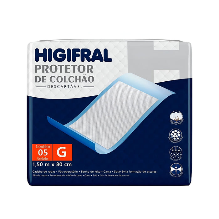 Protector De Colchón Higifral G X 5 Unidades