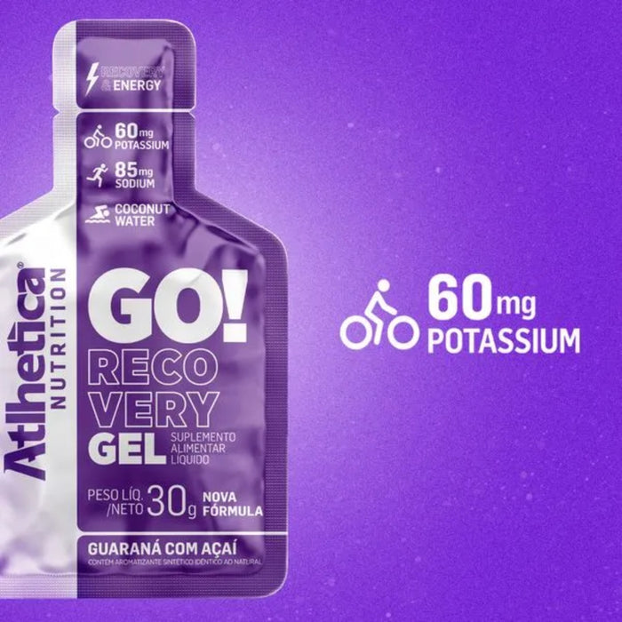 Suplemento Athletica Go Energy Gel Guaraná Acai X 30G