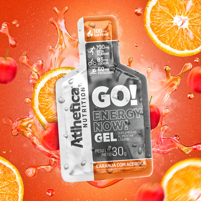 Suplemento Athletica Go Energy Gel Naranja Acerola X 30G