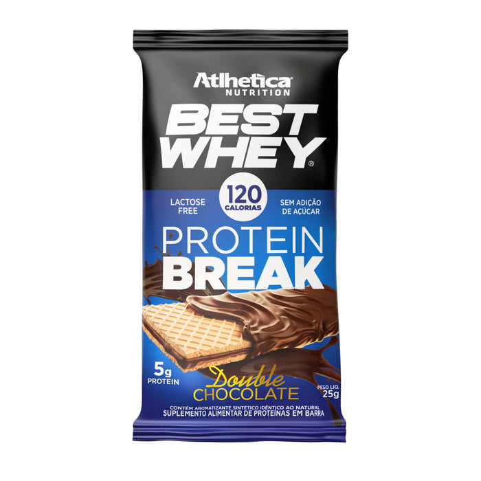 Suplemento Best Whey Protein Break Atlhetica Doble Chocolate X 25G