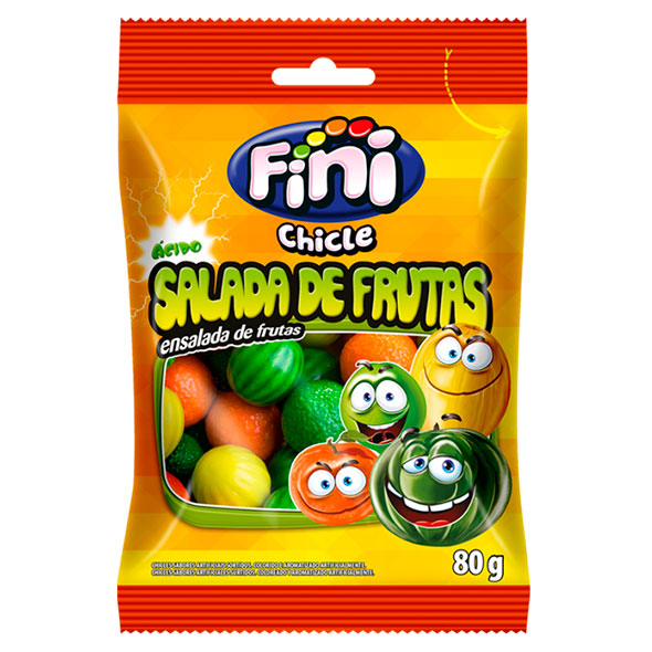 Fini Chicle Acido Ensalada De Fruta X 80G