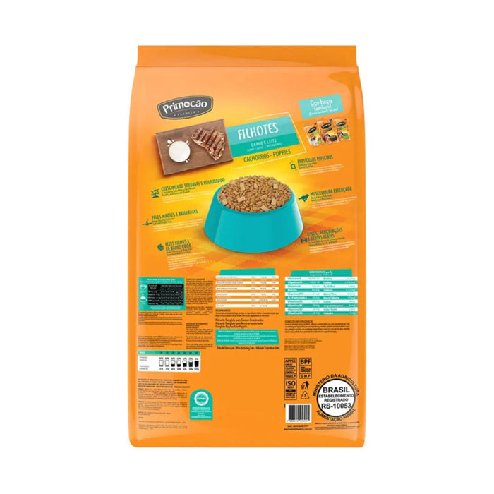 Primocao Premiun Cachorros Carne Y Leche X 1Kg