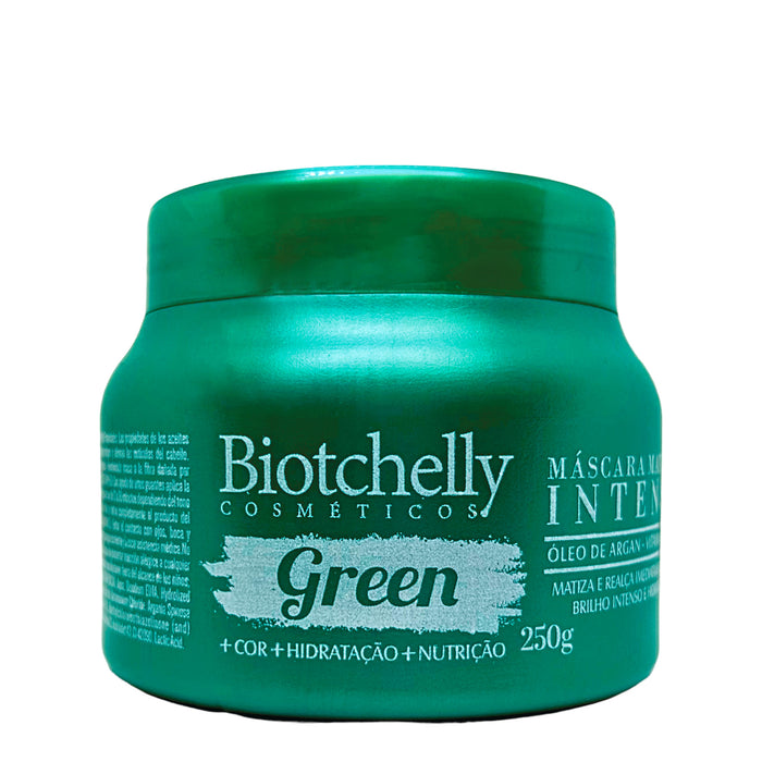 Máscara Matizadora Biotchelly Intensive Green X 250G