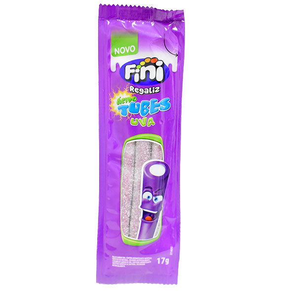 Fini Caramelos Tubes Acido Uva X 17G