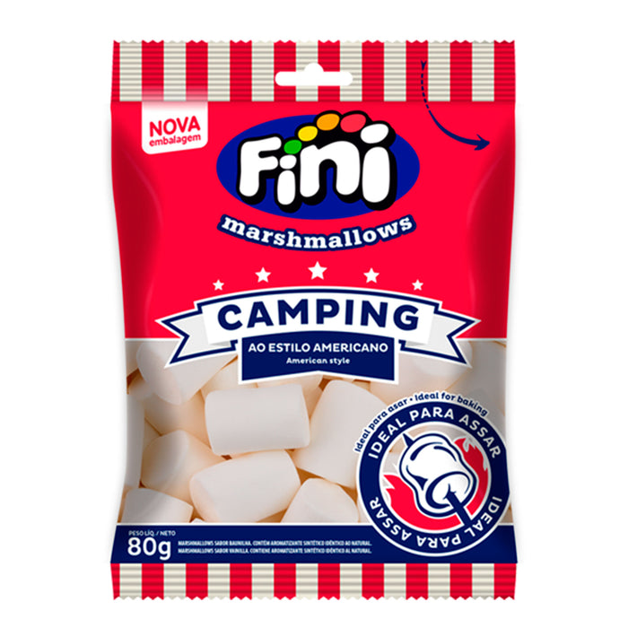 Fini Marshmallows Camping Estilo Americano X 80G