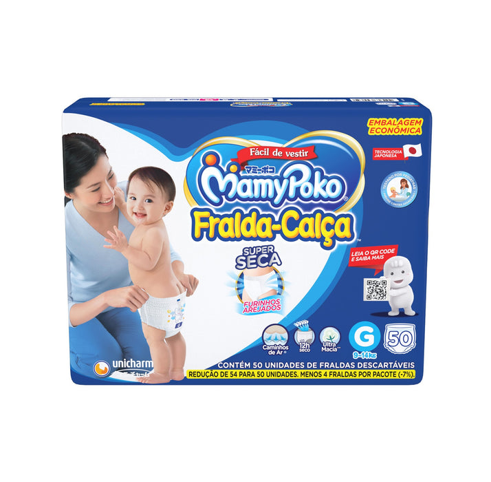 Mamypoko Pañal Calzon G Unisex X 50 Unidades