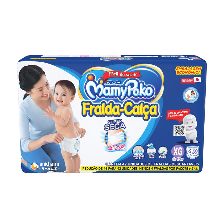 Mamypoko Pañal Calzon Unisex Xg X 42 Unidades