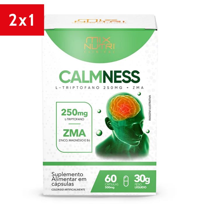 Calmness L-Triptofano 250Mg+Zma X 60Cap Mix Nutri