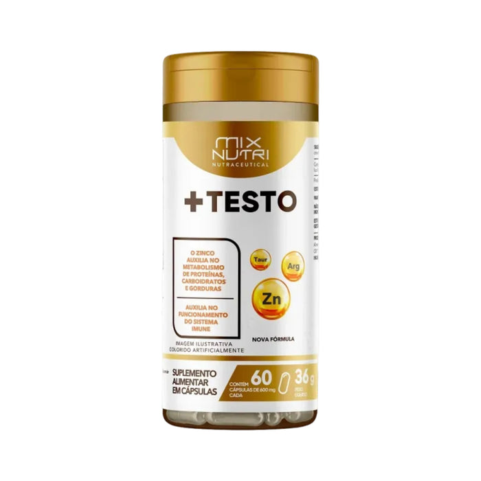 Mix Nutri Testo Maca Peruana Zma X 60 Capsulas