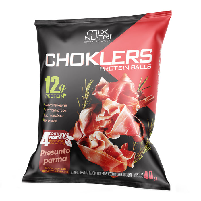 Proteina Choklers Protein Balls Jamon De Parma X 40G