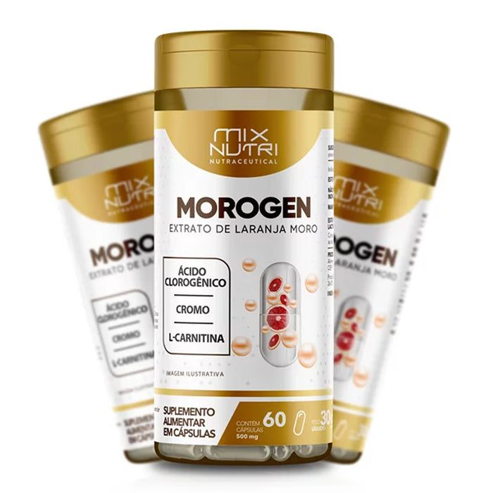 Mix Nutri Morogen Extracto De Naranja X 60 Capsulas