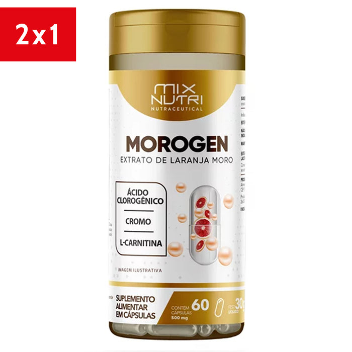 Mix Nutri Morogen Extracto De Naranja X 60 Capsulas