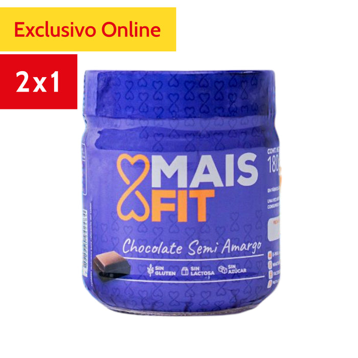 Mais Fit Chocolate Semi Amargo X 180Gr