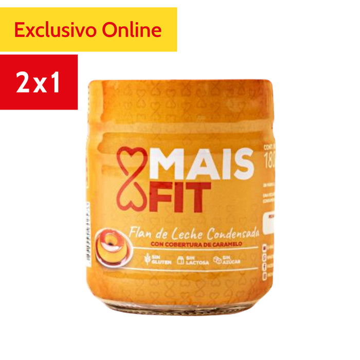 Mais Fit Flan De Leche Condensada X 180Gr