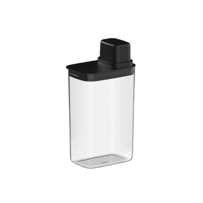 Pote Hermético Ou Drop Con Medidor Negro 2.3L