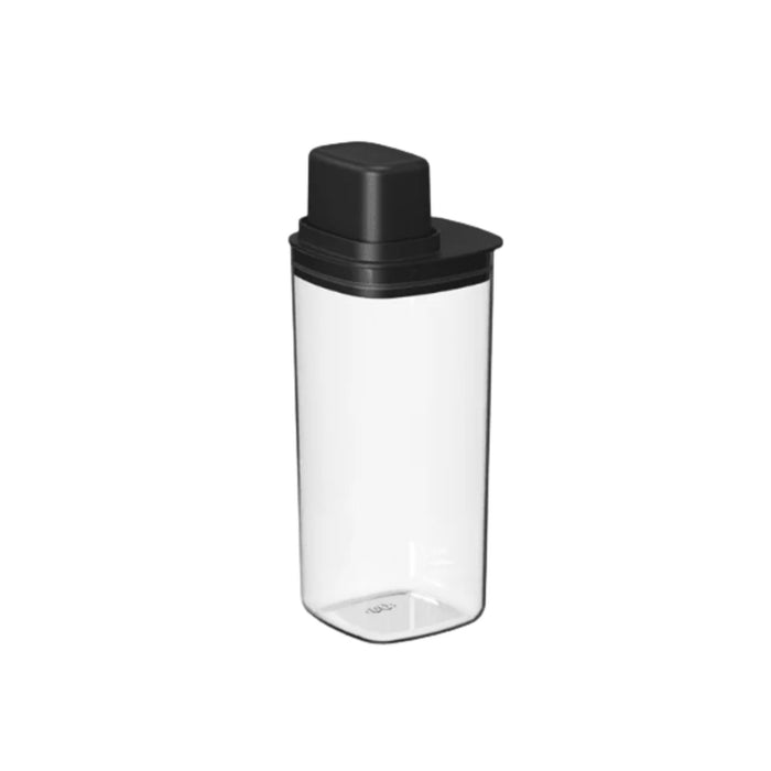 Pote Hermético Ou Drop Con Medidor Negro 1.5L