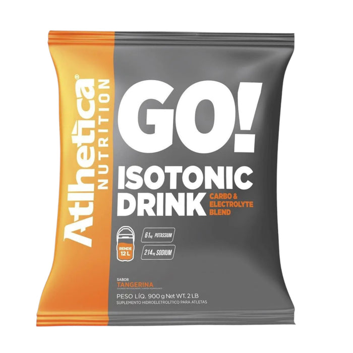 Bebida Isotónica Atlhetica Go Sabor Mandarina X 900G