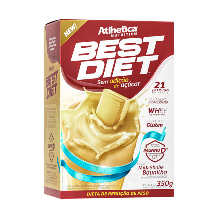 Batido Nutricional Best Diet Atlhetica Vainilla X 350G