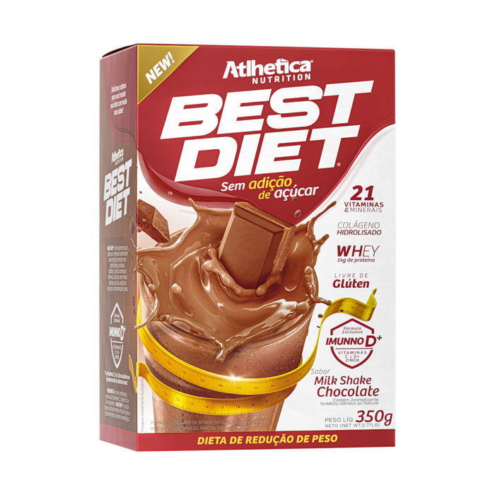 Batido Nutricional Best Diet Atlhetica Chocolate X 350G