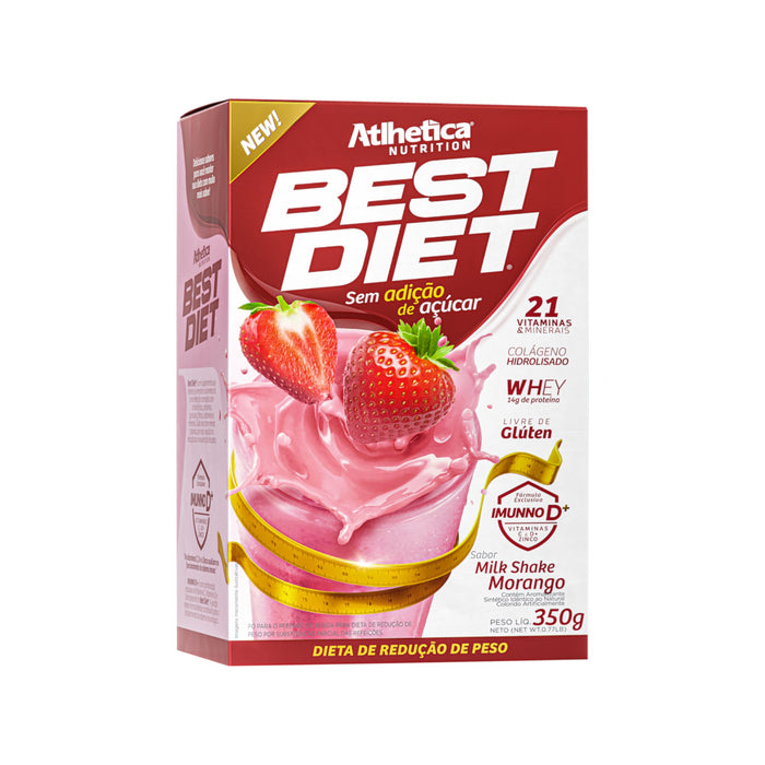 Batido Nutricional Best Diet Atlhetica Frutilla X 350G