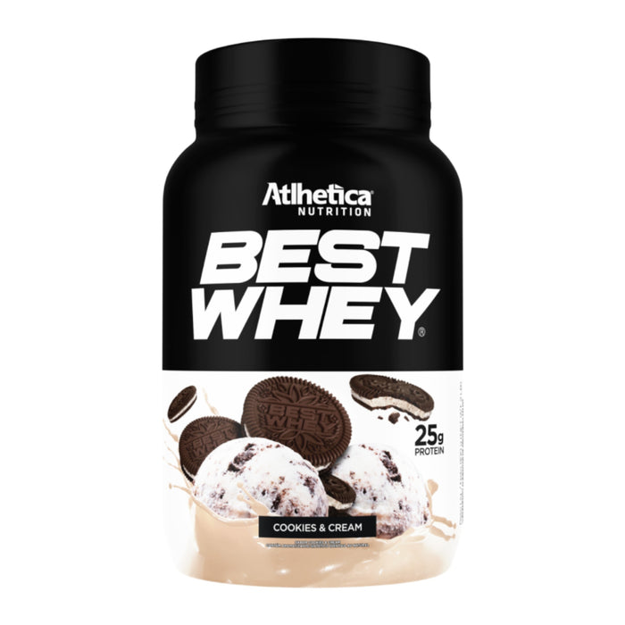Suplemento Atlhetica Best Whey 25G Proteína Galletas Y Crema X 900G