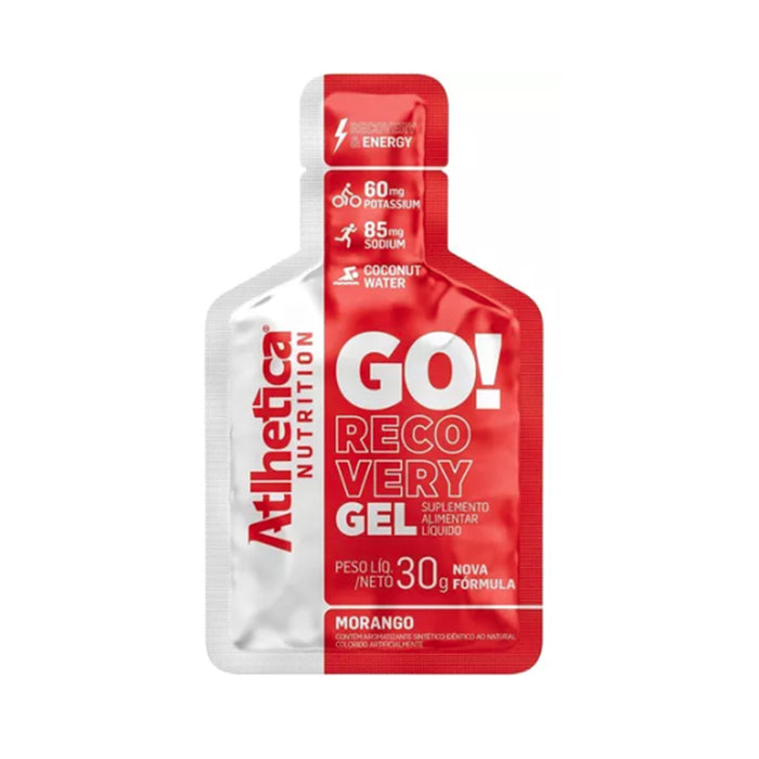Suplemento Athletica Go Energy Gel Morango / Frutilla X 30G