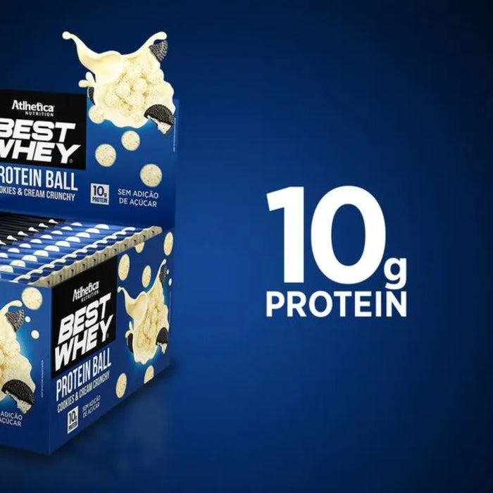 Suplemento Best Whey Prot Ball Atlhetica Galletas Y Crema Crujiente X 50G