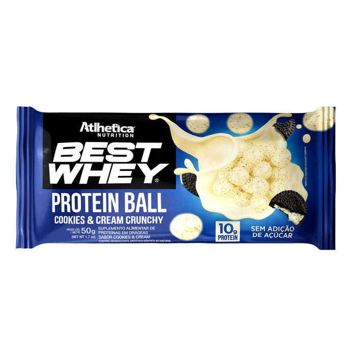 Suplemento Best Whey Prot Ball Atlhetica Galletas Y Crema Crujiente X 50G