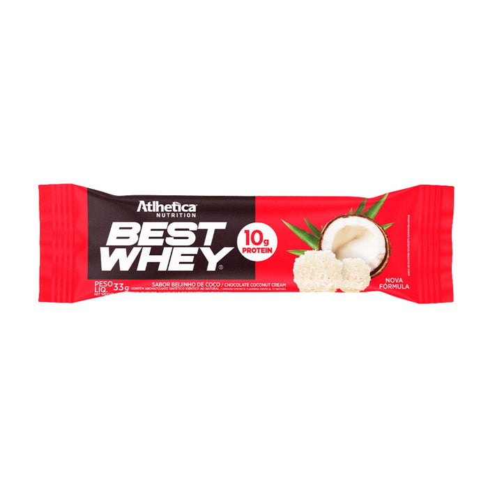 Barra De Proteína Atlhetica Best Whey 10G Crema De Coco X 33G