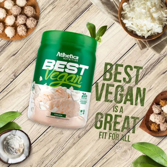 Proteína Atlhetica Best Vegano Sabor Coco X 500G