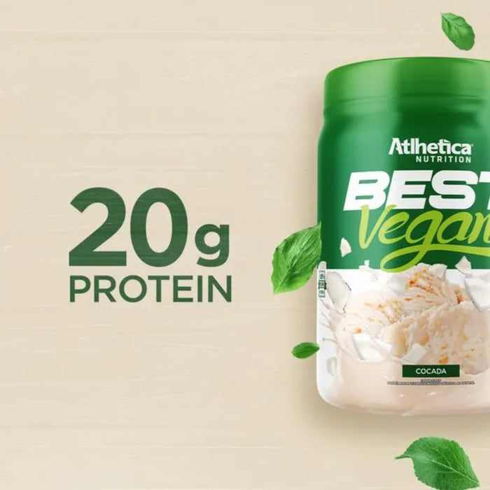 Proteína Atlhetica Best Vegano Sabor Coco X 500G