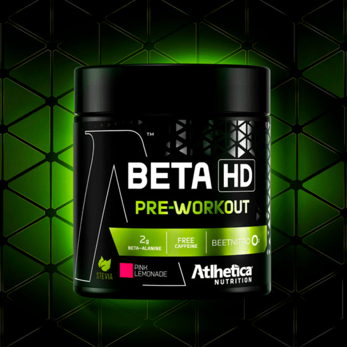 Suplemento Beta Hd Preentrenamiento Atlhetica Sabor Limonada Rosa X 240G