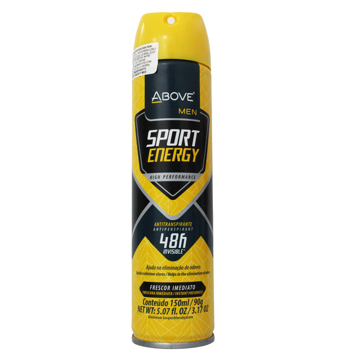 Desodorante Above 48H Men Sport Energy Pack X 2 Unidades