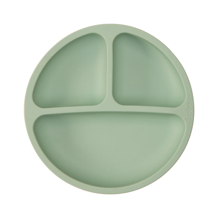 Plato De Silicona Con Ventosa Buba +6M Verde