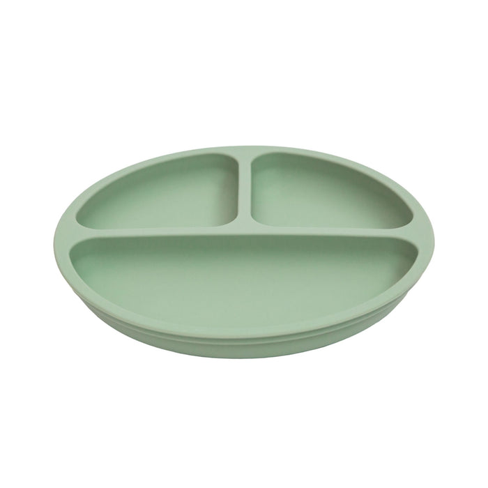 Plato De Silicona Con Ventosa Buba +6M Verde