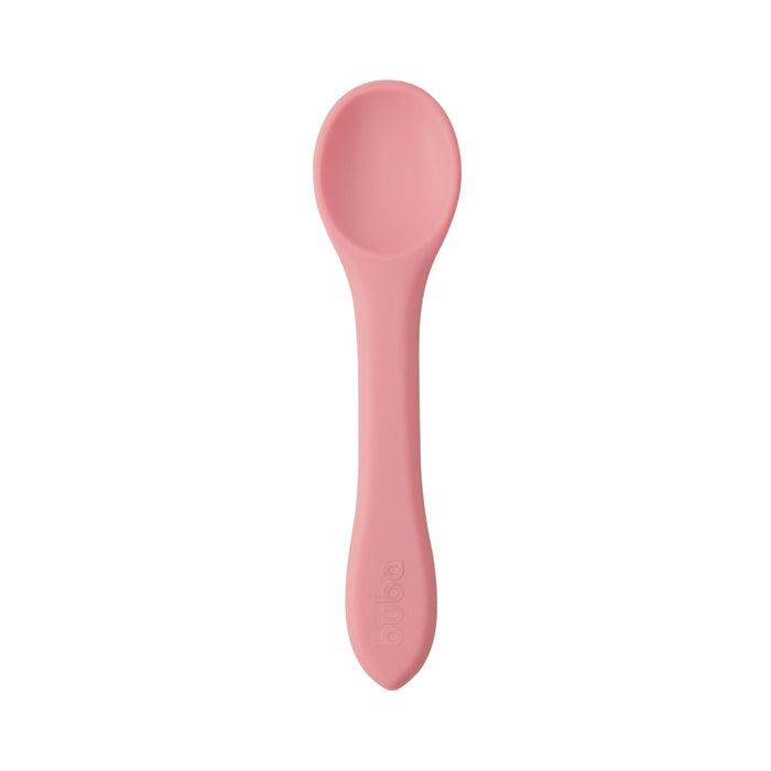 Cuchara De Silicona Buba +6M Rosa