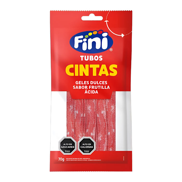 Cintas Fini Geles Dulces Frutilla Ácida X 70G