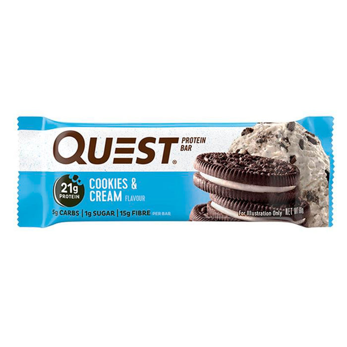 Questbar Protein Bar Cookies Barra De Proteina X 60G