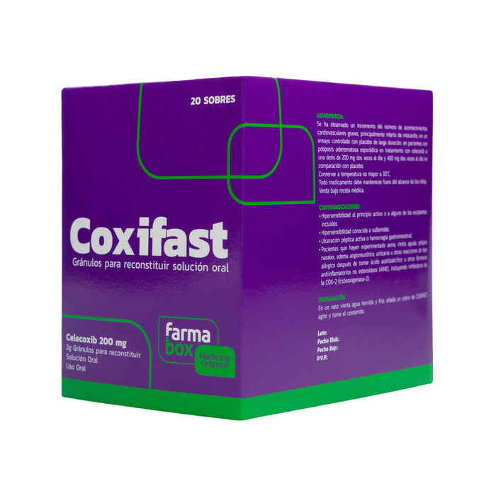 Coxifast Celecoxib 200Mg X Sobre