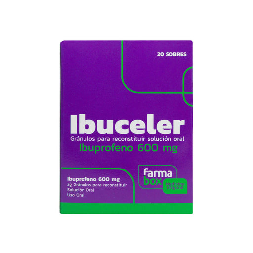 Ibuceler Ibuprofeno 600Mg X Sobre