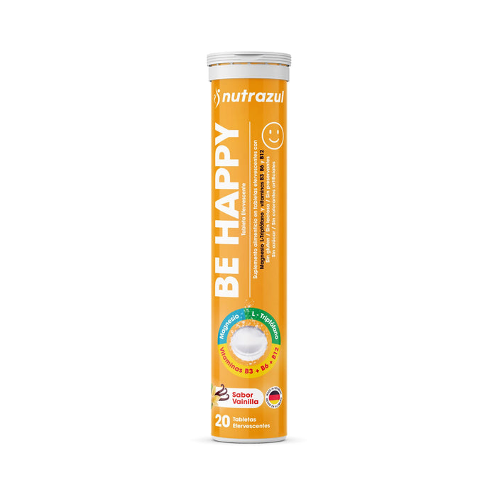 Suplemento Alimenticio Be Happy X 20 Tabletas Efervescentes