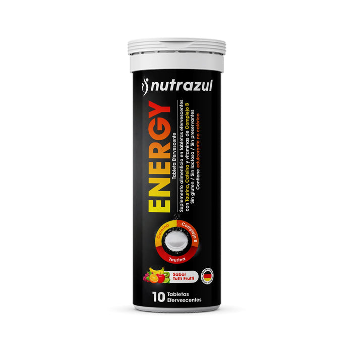 Suplemento Energy X 10 Tabletas Efervescentes