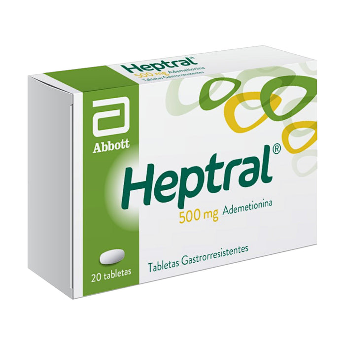 Heptral 500Mg Ademetionina X Tableta