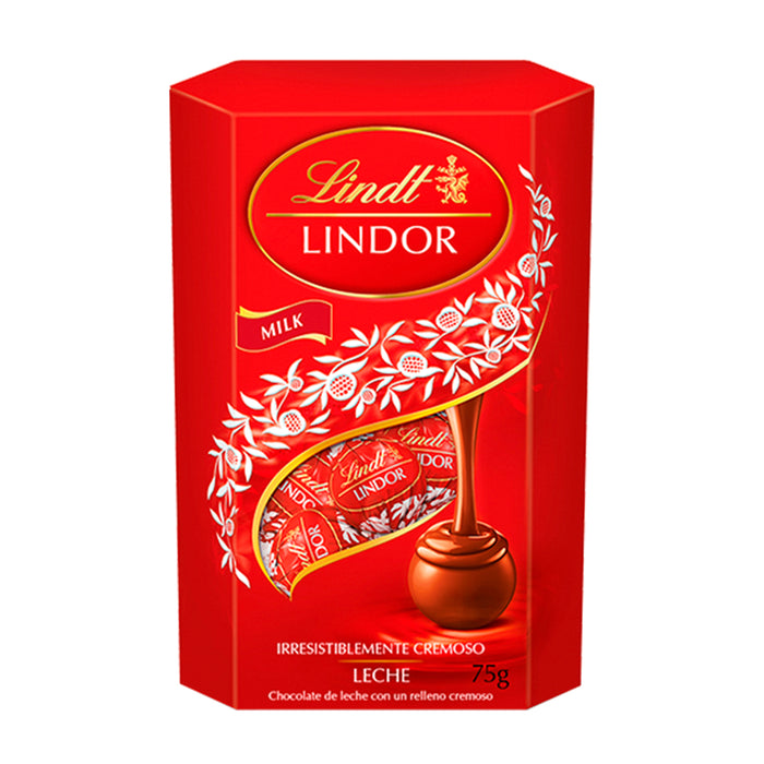 Lindt Lindor Bombon De Leche X 75G