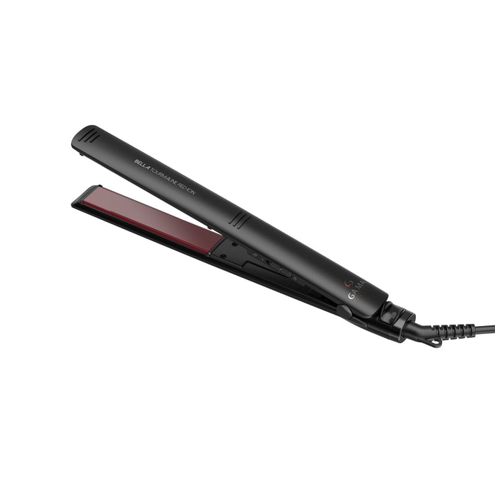 Plancha De Cabello Gama Bella Tourmaline Red Ion